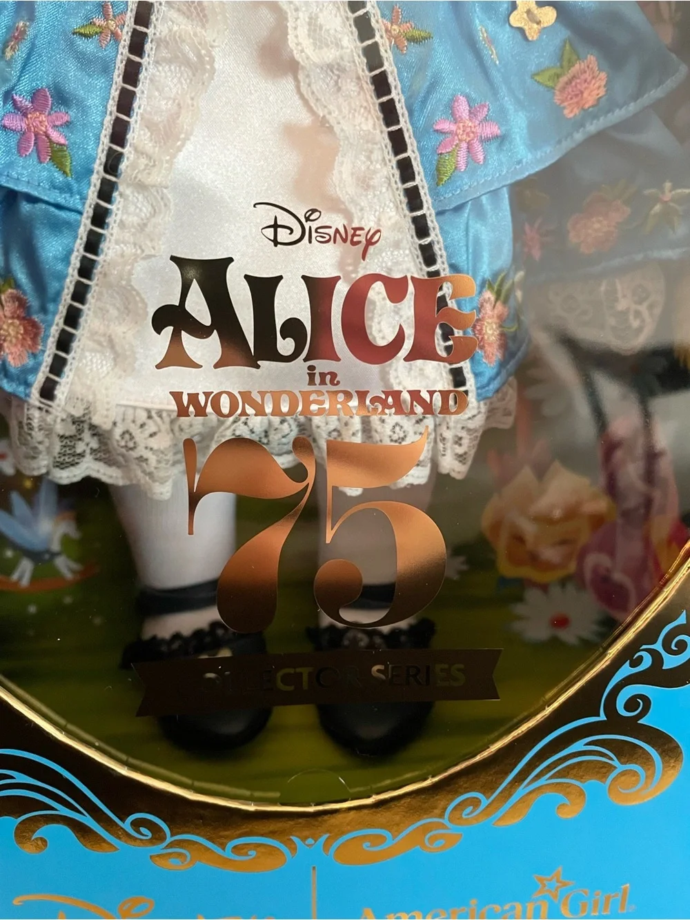 American Girl X Disney Alice in Wonderland collector doll